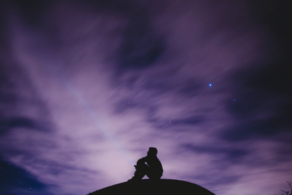 curiosity, sky, pondering