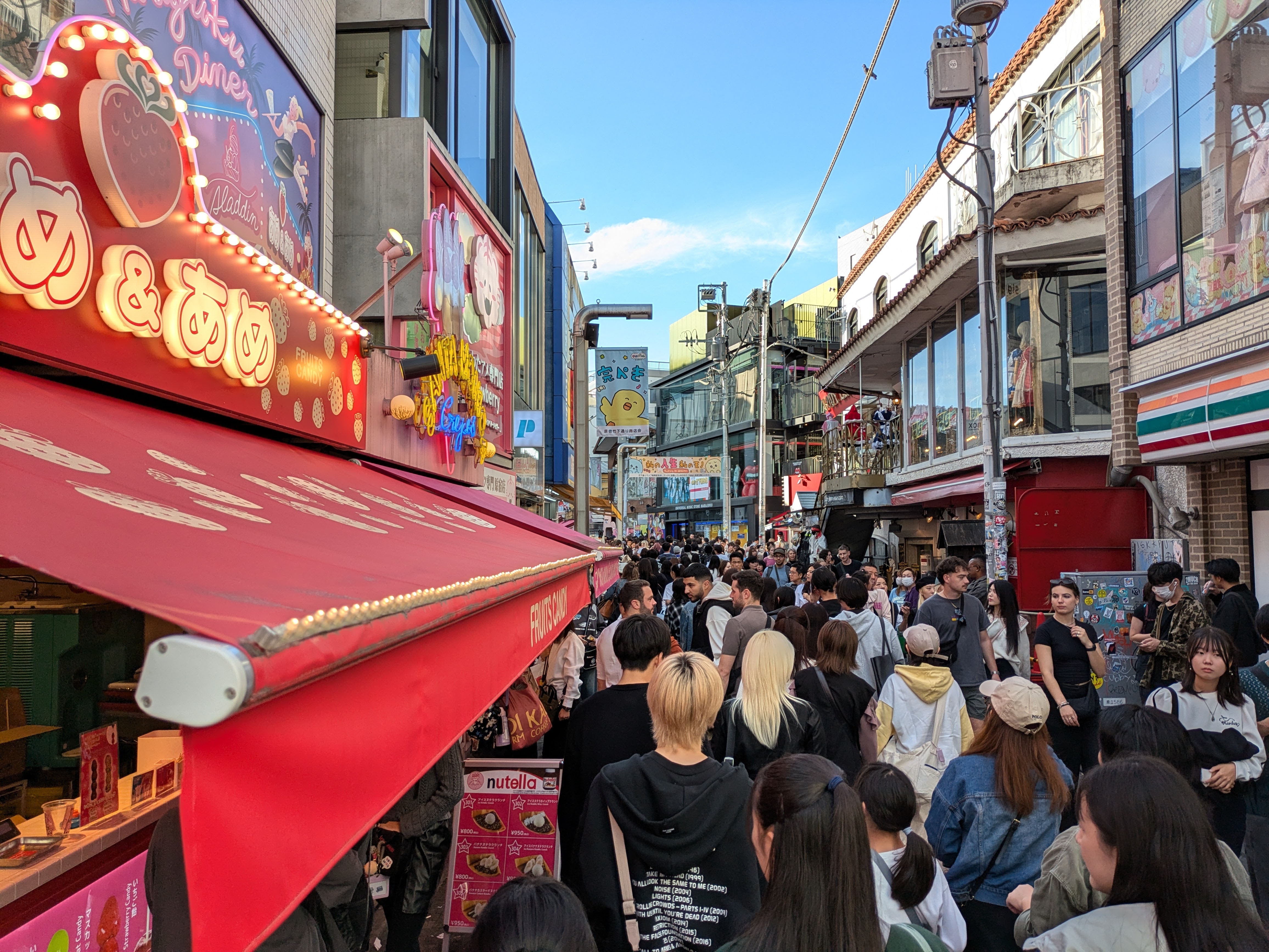 Shinjuku crowds